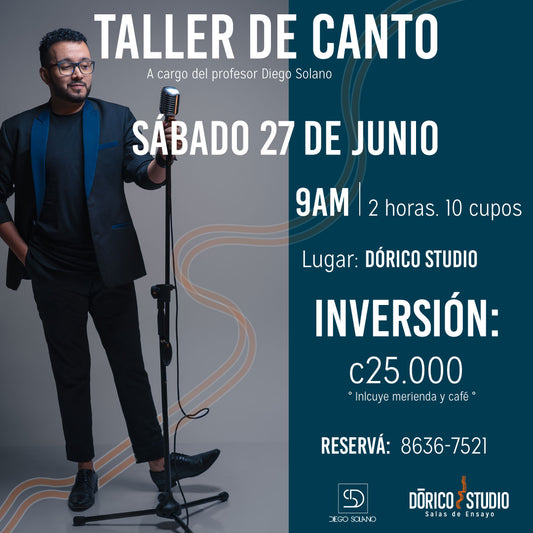 Taller de Canto 27.Jun.26